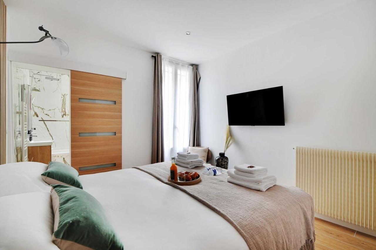 Welcoming Apartment - 1Br-4P - Sacre-Coeur Paris Eksteriør bilde
